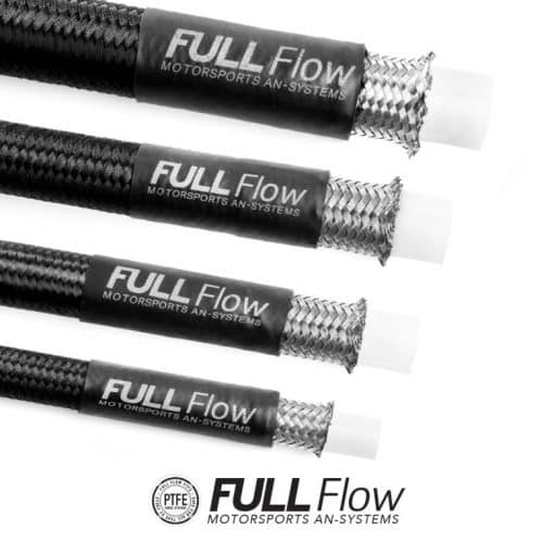 Nuke Performance Full Flow PTFE Hose End Fitting 150 Degree AN-8