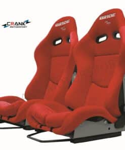 1x Bride Seat stradia Red Fiberglass Bride Japan ADR appv Car Racing Sport seat 184640854906 1