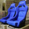 1x Bride VIOS II Fixed Back Fibreglass Blue Car Racing Sport seat 184666528498 1