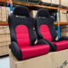 2 x SR5 seat in Type R Style Recaro style Car Racing Sport seats 185542689121 1