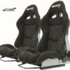 2x Bride Seat stradia Carbon back Alcantara ADR Apprv Car Racing Sport seats 174550527248 1