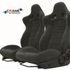 2x Crank Motorsport R34 GTR Vspec Series 1 Grey seats Rails ADR approved 175175434120 1