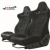 2x Crank Motorsport R34 GTR VspecII Series 2 style seats ADR approved 185108949191 1