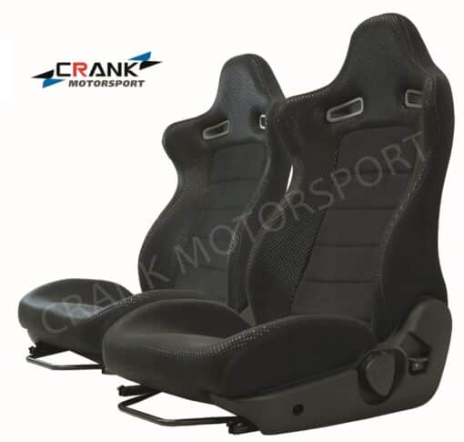 2x Crank Motorsport R34 GTR VspecII Series 2 style seats ADR approved 185108949191 1