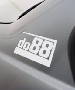 do88 sticker silver